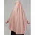 Prayer hijab in stretchable Jersey fabric-Mauve Prayer hijab in stretchable Jersey fabric-Mauve