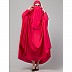 Free size jilbab with nose piece- Rani Pink Free size jilbab with nose piece- Rani Pink