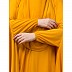 Free size jilbab with nose piece- Mustard Free size jilbab with nose piece- Mustard