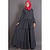 Bohemian abaya with balloon sleeves Bohemian abaya with balloon sleeves