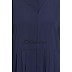 Front open pleated abaya- Navy Blue Front open pleated abaya- Navy Blue