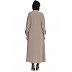 Front open Cardigan abaya- Beige color Front open Cardigan abaya- Beige color