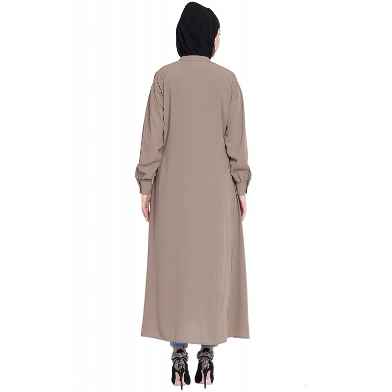 open abaya cardigan