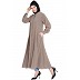 Front open Cardigan abaya- Beige color Front open Cardigan abaya- Beige color
