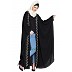 Party wear Kaftan abaya with hand work- Black Party wear Kaftan abaya with hand work- Black