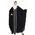 Party wear Kaftan abaya with hand work- Black Party wear Kaftan abaya with hand work- Black