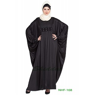 Party wear Kaftan abaya- Black