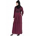 Hand embroidered party-wear abaya Hand embroidered party-wear abaya