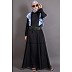 A-line casual abaya with frills  A-line casual abaya with frills