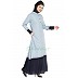 Dual colored casual abaya Dual colored casual abaya