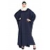 Front open Kaftan abaya- Navy Blue Front open Kaftan abaya- Navy Blue