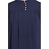 Casual pleated abaya- Navy Blue Casual pleated abaya- Navy Blue