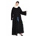 Front open Dubai abaya- Black Front open Dubai abaya- Black