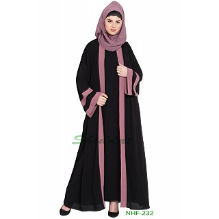 Double layered Dubai abaya