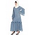 Party wear abaya- Petrol Blue Party wear abaya- Petrol Blue