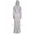 Designer embellished party wear Gown- Silver Grey Designer embellished party wear Gown- Silver Grey
