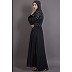 Embellished abaya- Black  Embellished abaya- Black