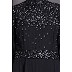 Embellished abaya- Black  Embellished abaya- Black