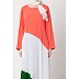 Tricolor asymmetrical Abaya Tricolor asymmetrical Abaya