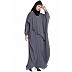 Kaftan style abaya- Grey Kaftan style abaya- Grey