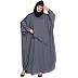 Kaftan style abaya- Grey Kaftan style abaya- Grey