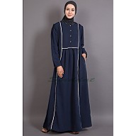 Classic abaya - Navy Blue Classic abaya - Navy Blue