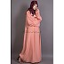 Bohemian Women Cover Up Kaftan Abaya with Scallop yoke design Bohemian Women Cover Up Kaftan Abaya with Scallop yoke design