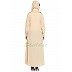 Frilled party wear abaya- Beige  Frilled party wear abaya- Beige