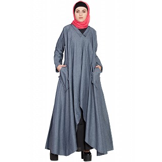 denim burqa design