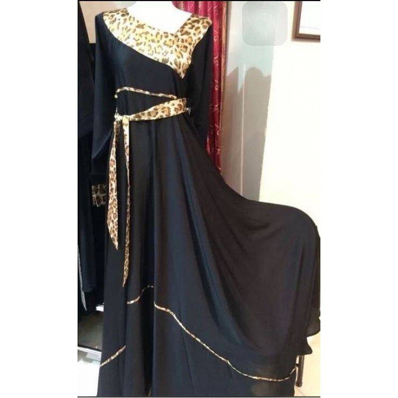 Abaya , Burqa, Kaftan made of nida fabr 