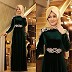 Abaya - Racing Green Velvet Abaya - Racing Green Velvet