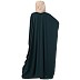 Casual embroidered Kaftan abaya- Bottle Green Casual embroidered Kaftan abaya- Bottle Green