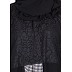 Black colored half front open Georgette Abaya Black colored half front open Georgette Abaya
