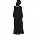 Naqab- Elegant Black Colored Naqab- Elegant Black Colored