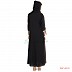 Abaya in shari design - crepe fabric Abaya in shari design - crepe fabric