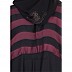 Abaya- Full Flair with Maroon Strip on Top Abaya- Full Flair with Maroon Strip on Top