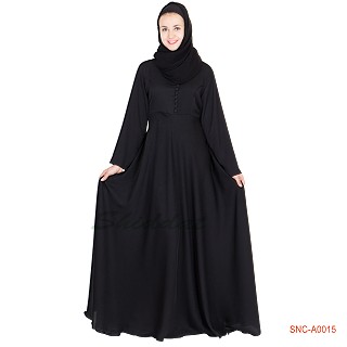 Abaya- Full flared umbrella cut