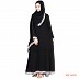 Kaftan- classic black colored in georgette fabric  Kaftan- classic black colored in georgette fabric