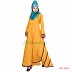 Yellow Colored Turkish Abaya Yellow Colored Turkish Abaya