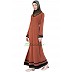 Casual abaya- Caramel Brown Casual abaya- Caramel Brown