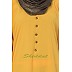 Casual abaya- Mustard Casual abaya- Mustard