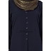 Simple Abaya- Navy Blue Simple Abaya- Navy Blue