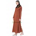 Simple Abaya- Light Brown Simple Abaya- Light Brown