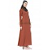 Simple Abaya- Light Brown Simple Abaya- Light Brown