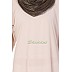 Casual  Abaya- Beige Casual  Abaya- Beige