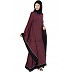 Classic Kaftan Abaya- Persian Plum Classic Kaftan Abaya- Persian Plum