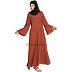A-line abaya- Rust A-line abaya- Rust