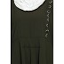 A-line abaya- Olive Green