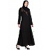 Black embroidery abaya Black embroidery abaya