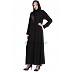 Black embroidery abaya Black embroidery abaya